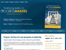 Tablet Screenshot of progressmakers.net
